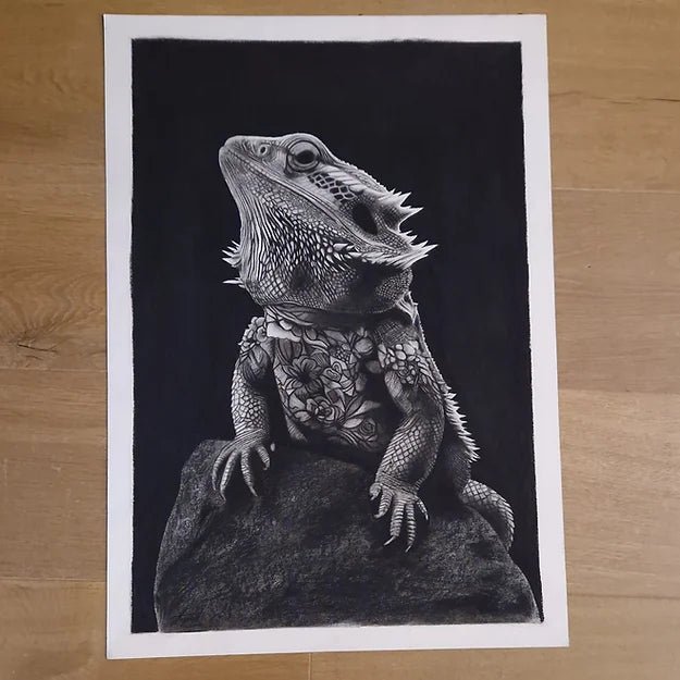 Gandhi (Tattooed Bearded Dragon).