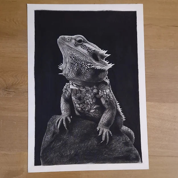 Gandhi (Tattooed Bearded Dragon)